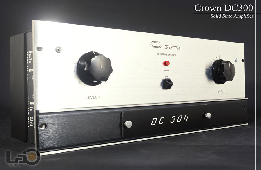 Crown DC300 ◇クラウン　ステレオ　パワーアンプ　初期型◇3